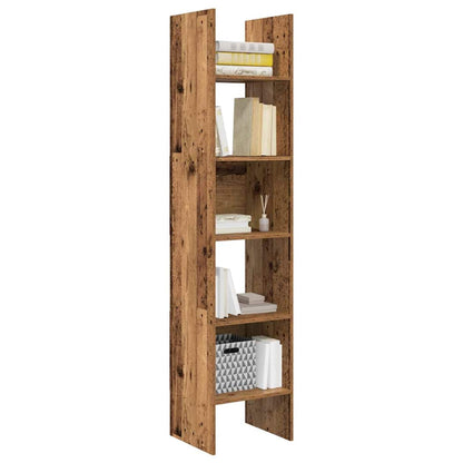 Bücherregal Altholz 40 x 35 x 180 cm Holzwerkstoff