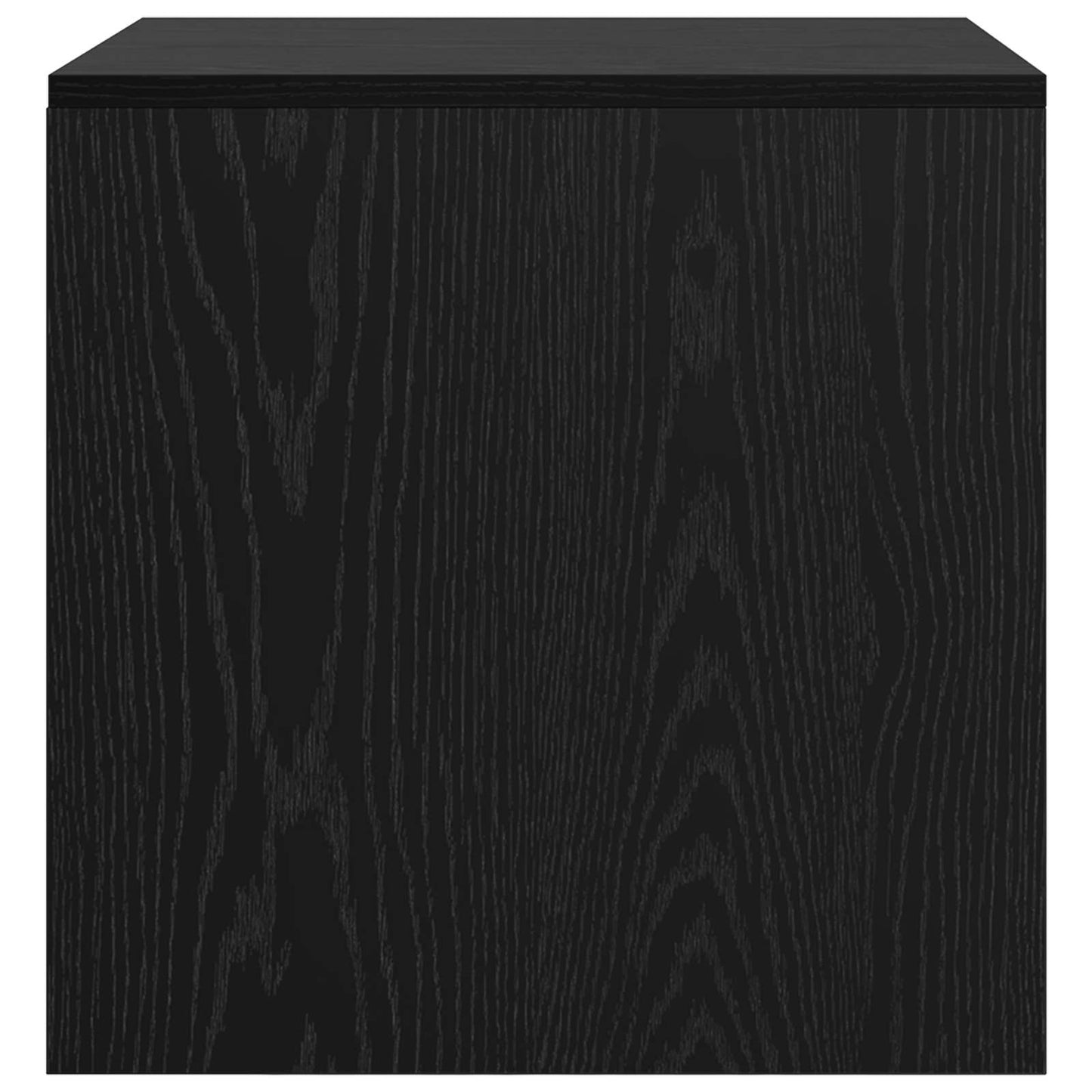 Couchtisch 3 pcs Schwarz Eichen-Optik Holzwerkstoff