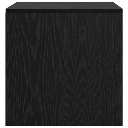 Couchtisch 3 pcs Schwarz Eichen-Optik Holzwerkstoff