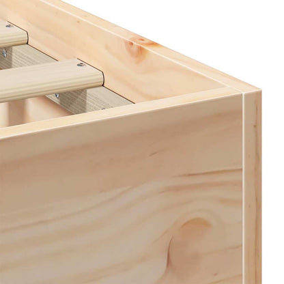 Bettgestell Braun 140 x 200 cm