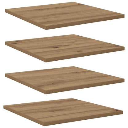 Regalbrett 4 pcs Braun 40 x 40 x 1,5 cm Holzwerkstoff
