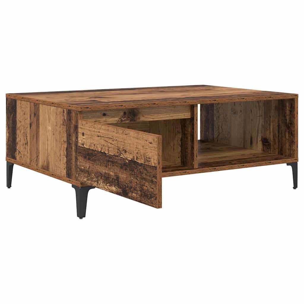 Couchtisch Altholz 90 x 60 x 35 cm Holzwerkstoff