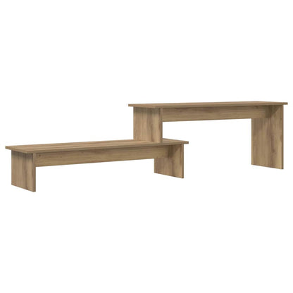 TV-Schrankset Artisan-Eiche 180,5 x 30 x 43 cm Holzwerkstoff