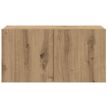 TV-Schrankset 2 pcs Braun 60 x 30 x 30 cm Holzwerkstoff