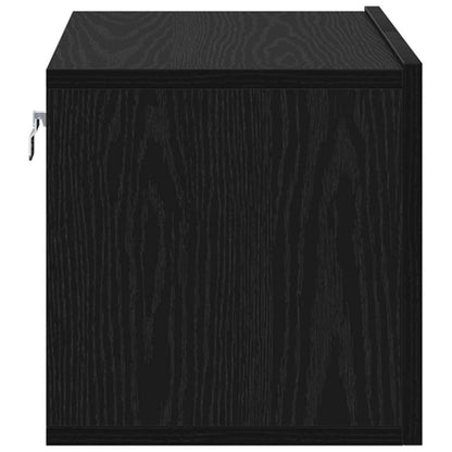 TV-Schrankset 2 pcs Schwarz 60 x 30 x 30 cm Holzwerkstoff