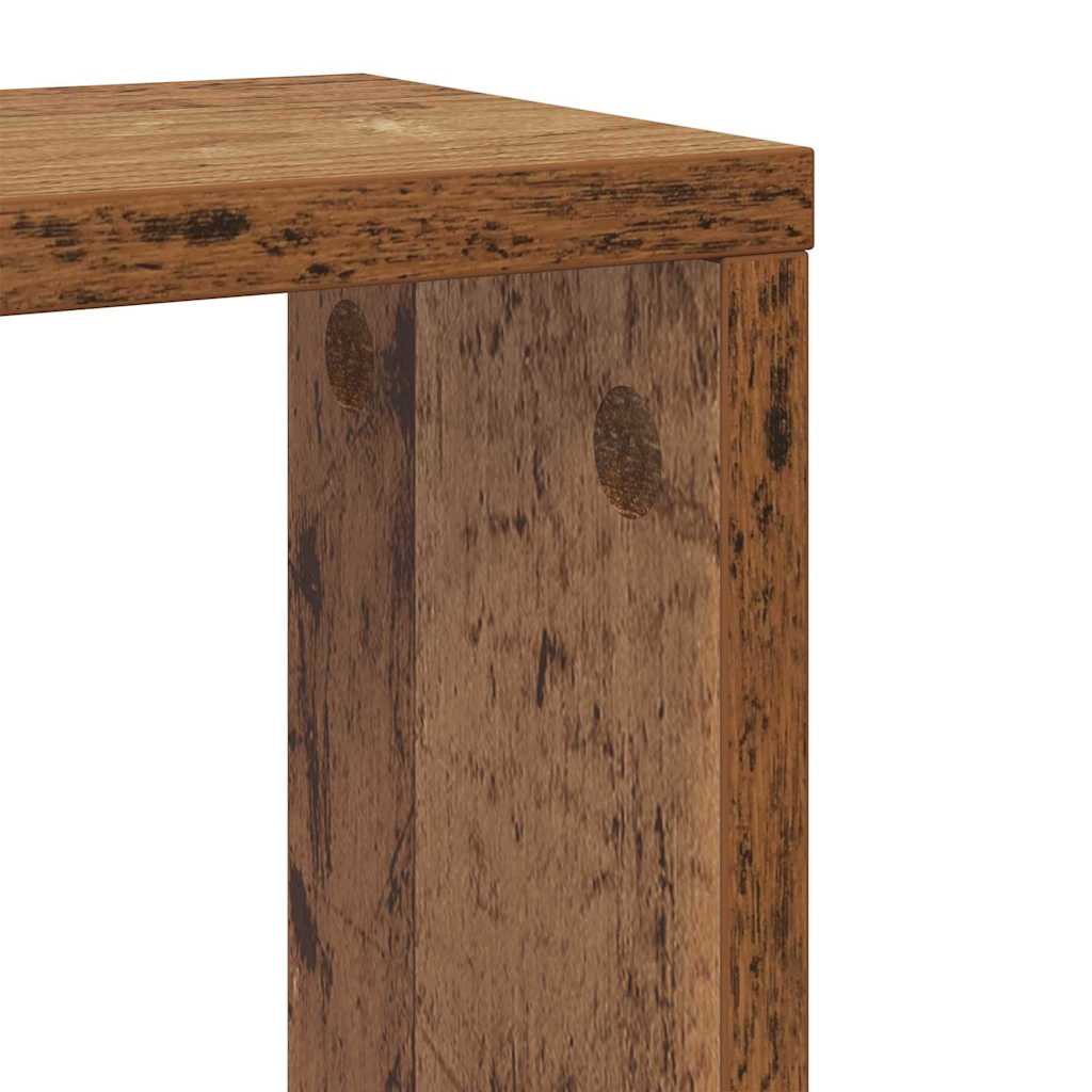 Wandregale mit Regal Wandmontiert Altholz Holzwerkstoff