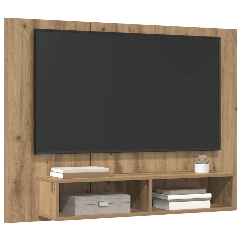 TV-Schrankset Artisan-Eiche 120 x 23,5 x 90 cm Holzwerkstoff