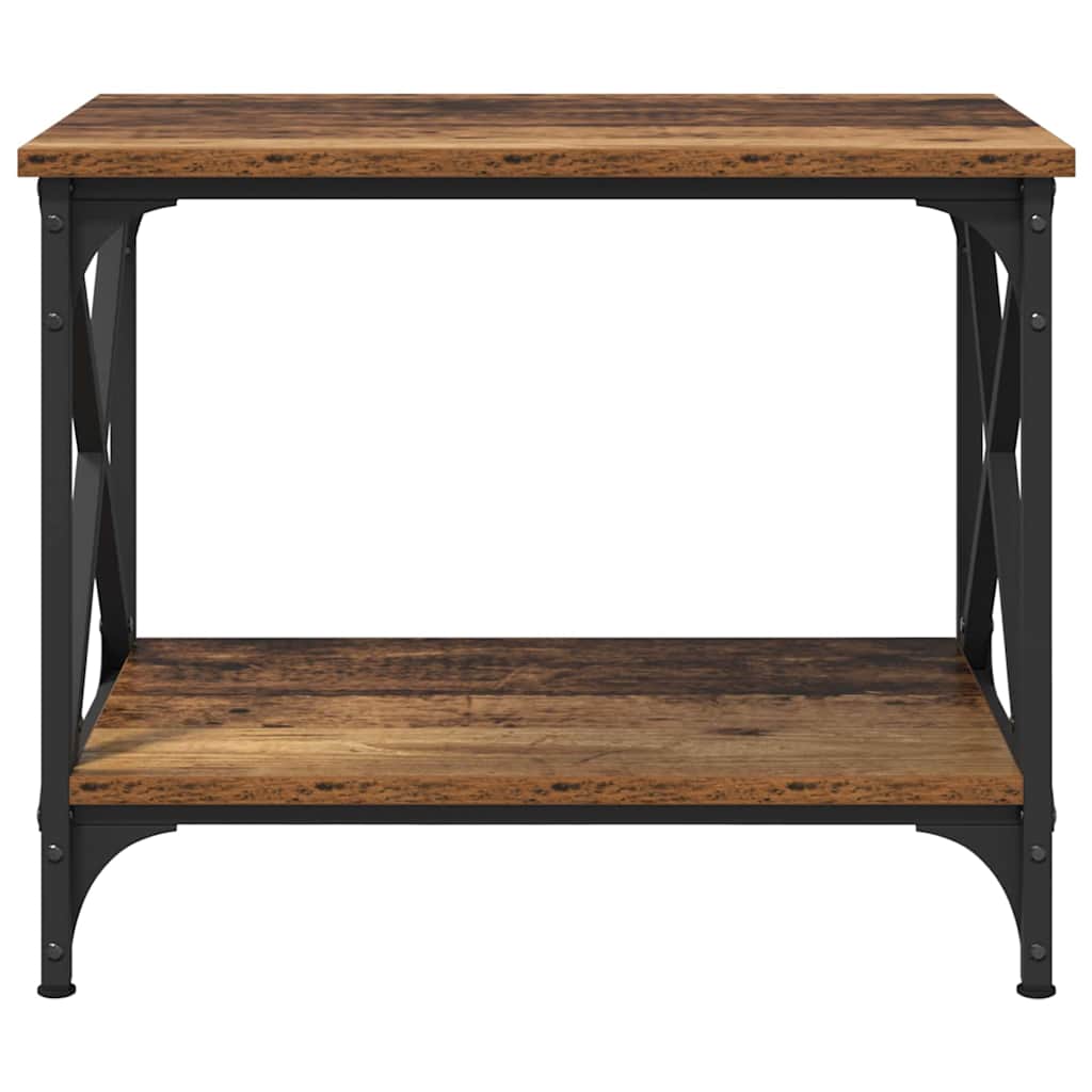 Beistelltisch Altholz 55 x 38 x 45 cm Holzwerkstoff