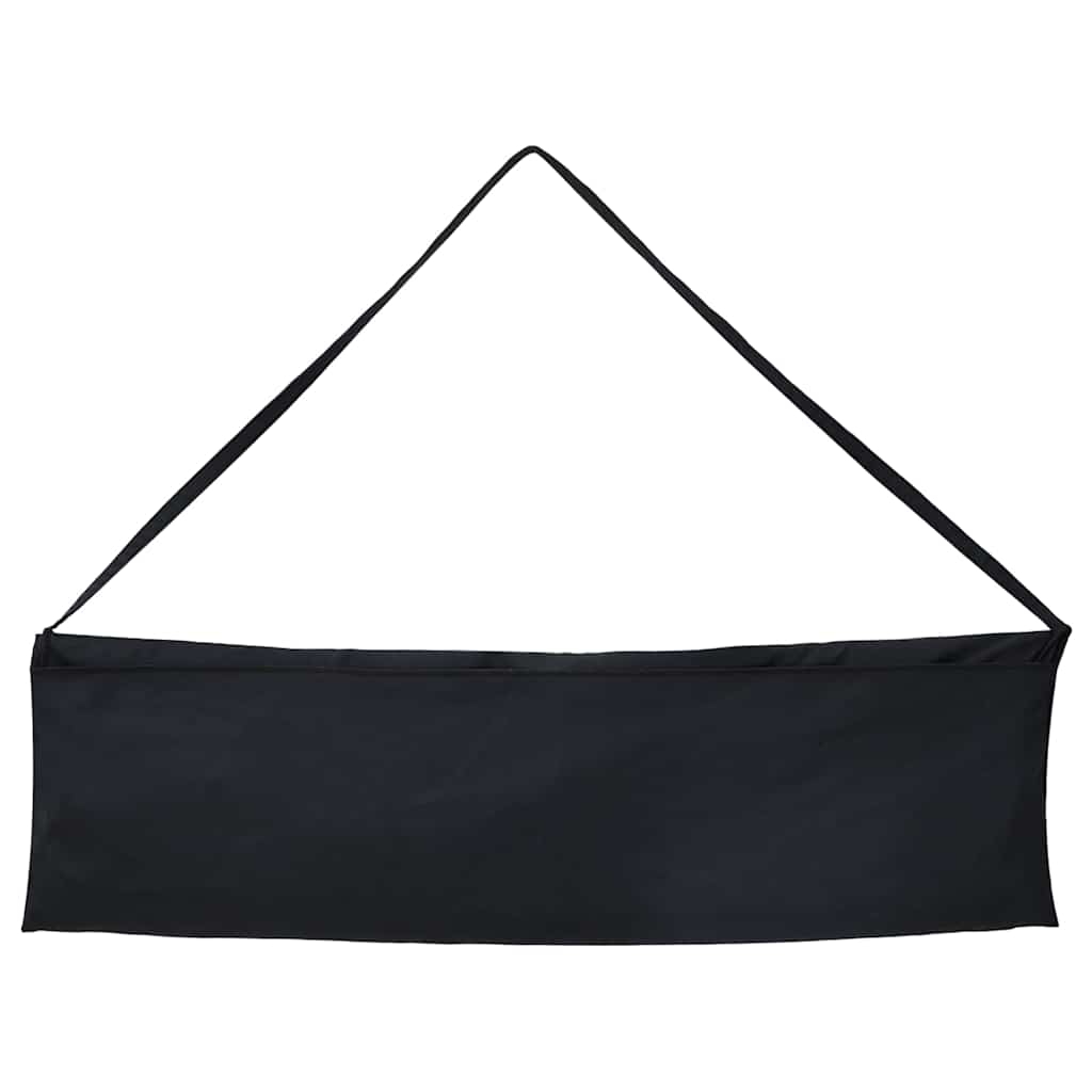Sonnenliege-Tücher 2 pcs Schwarz 210 x 75 cm
