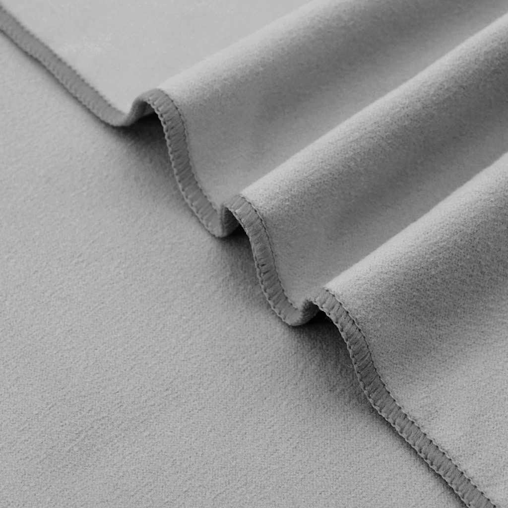 Sonnenliege-Tücher 2 pcs Dunkelgrau 210 x 75 cm