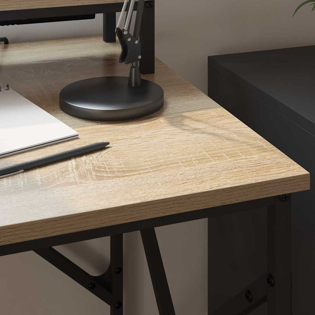 Schreibtisch Sonoma-Eiche 100 x 50 x 86,5 cm Holzwerkstoff