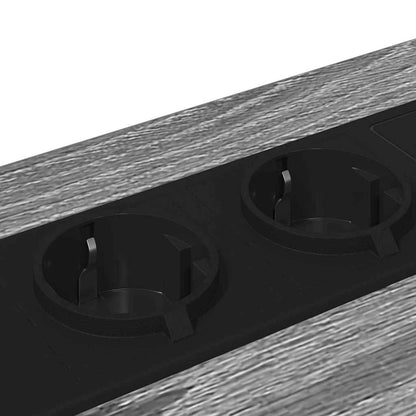 Nachttisch Graues Sonoma 42 x 41 x 56 cm Holzwerkstoff