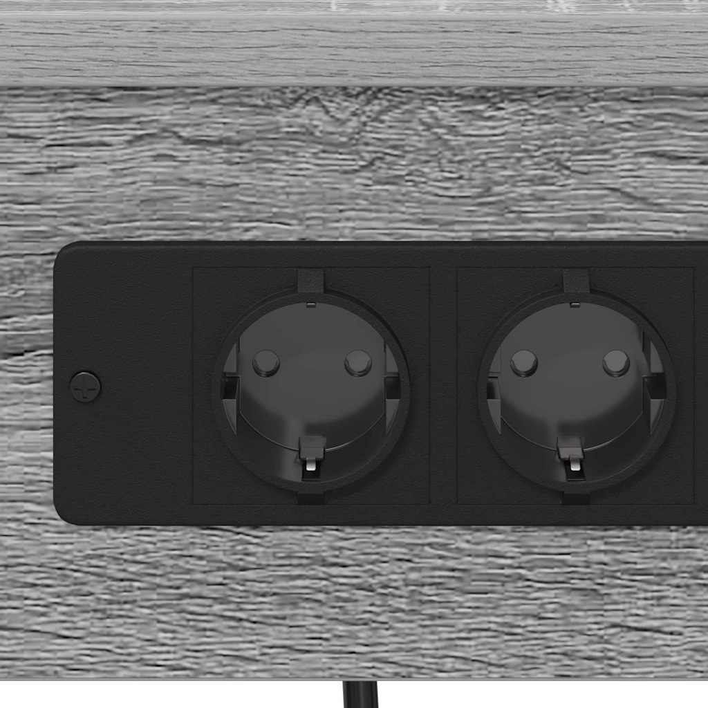 Nachttisch Graues Sonoma 41 x 31 x 51 cm Holzwerkstoff