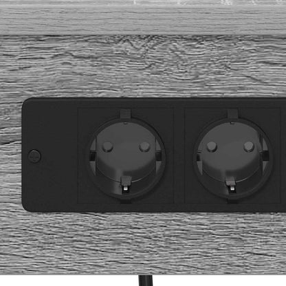 Nachttisch Graues Sonoma 41 x 31 x 51 cm Holzwerkstoff