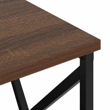 Nachttisch Braun Eichen-Optik 40 x 31 x 60 cm Holzwerkstoff