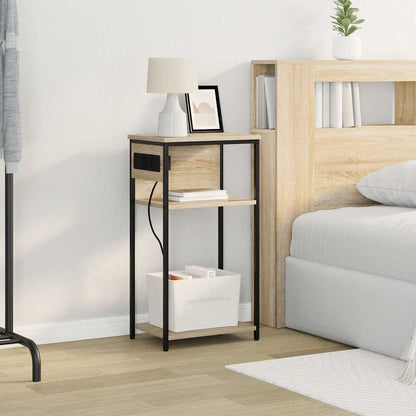 Nachttisch Sonoma-Eiche 41 x 28 x 76 cm Holzwerkstoff