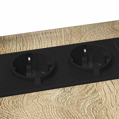 Nachttisch Sonoma-Eiche 41,5 x 26 x 60,5 cm Holzwerkstoff