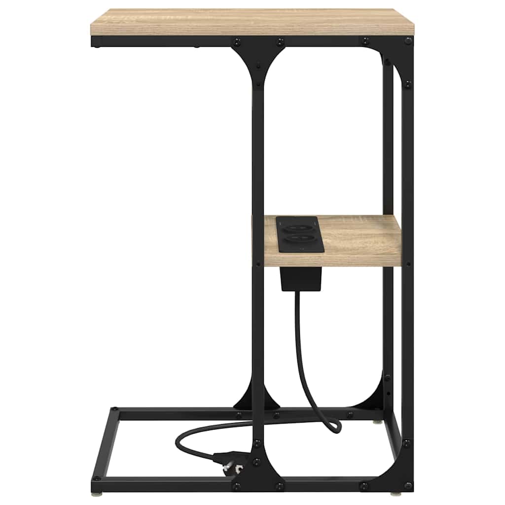 Nachttisch Sonoma-Eiche 41,5 x 26 x 60,5 cm Holzwerkstoff