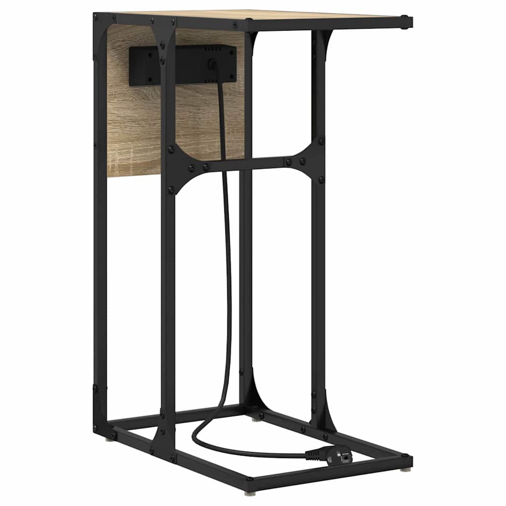 Nachttisch Sonoma-Eiche 41,5 x 26 x 60,5 cm Holzwerkstoff