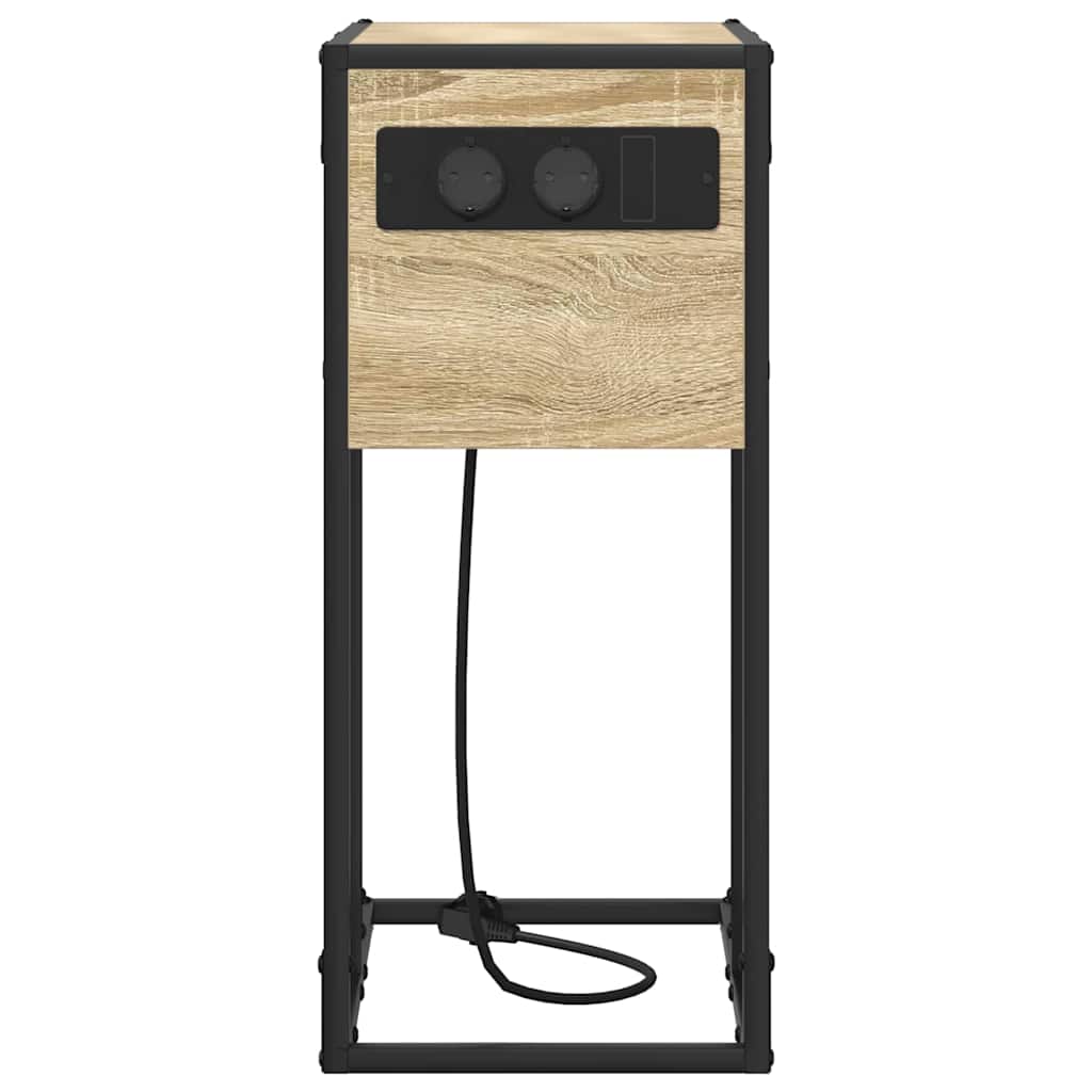 Nachttisch Sonoma-Eiche 41,5 x 26 x 60,5 cm Holzwerkstoff