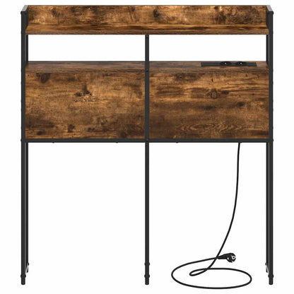 Aufbewahrungskopfteil Räuchereiche 90 cm Holzwerkstoff