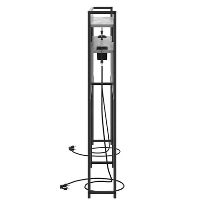 Aufbewahrungskopfteil Grau Sonoma 160 cm Holzwerkstoff