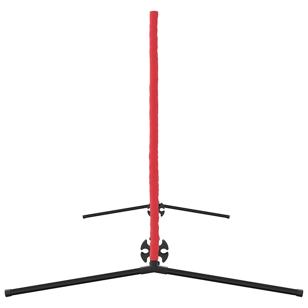 Tennisnetz Schwarz und Rot 301 x 90.5 x 87 cm Polyester