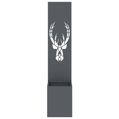 Garten Sichtschutz-Leinwand Anthrazit 32 x 32 x 150 cm