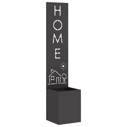 Garten Sichtschutz-Leinwand Schwarz 32 x 32 x 150 cm