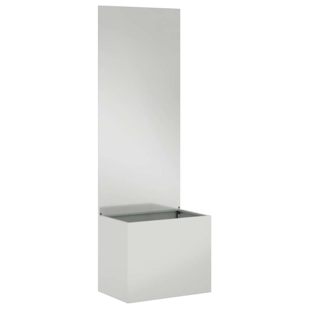 Garten Sichtschutz-Leinwand Silber 50 x 32 x 150 cm