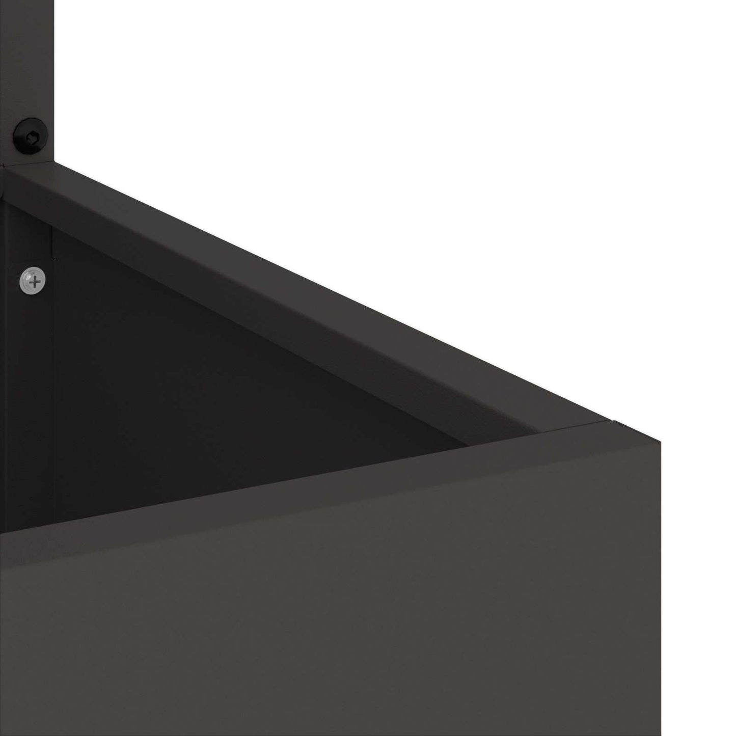 Garten Sichtschutz-Leinwand Schwarz 50 x 32 x 150 cm