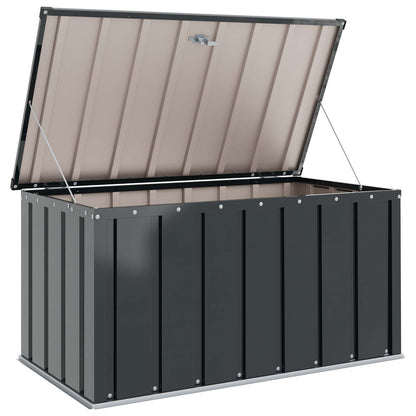 Gartenlagerbox Schwarz 101 x 56,5 x 50 cm Stahl