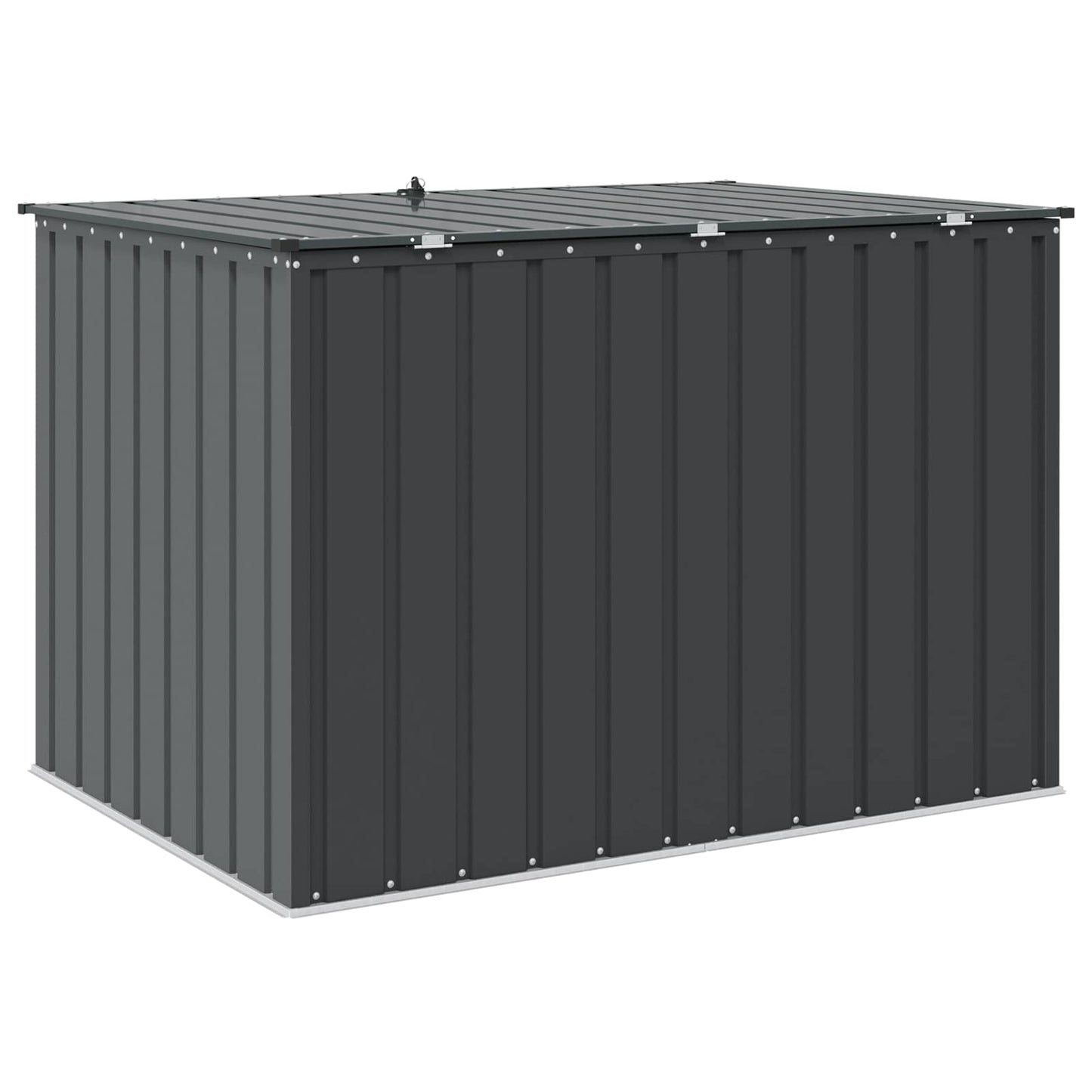 Gartenlagerbox Schwarz 151,5 x 107 x 100 cm Stahl