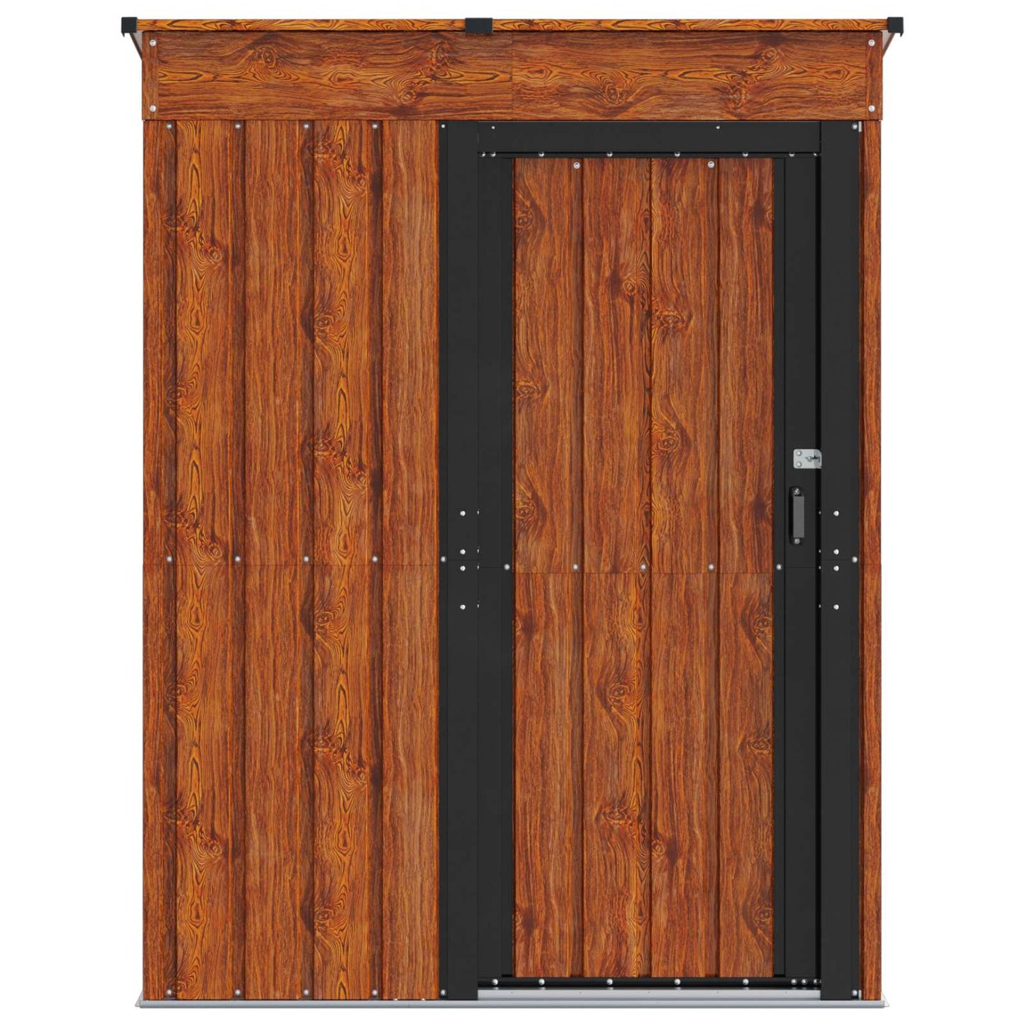 Gartenhütten Braun 137 x 81 x 180 cm Metall