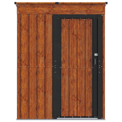 Gartenhütten Braun 137 x 81 x 180 cm Metall