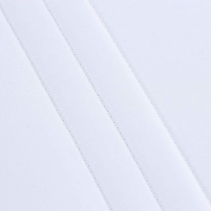 Bettrahmen mit Matratze Weiß 80 x 200 cm Massives Kiefernholz