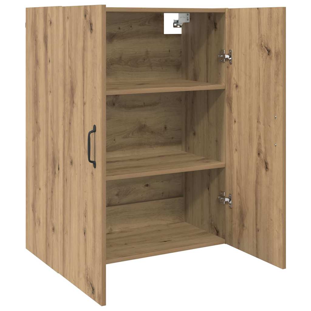 Wandschrank Artisan-Eiche 69,5 x 34 x 90 cm Holzwerkstoff