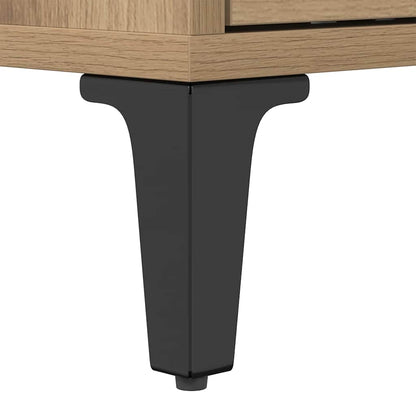 TV-Schränk Artisan-Eiche 150 x 30 x 45 cm Verbundholz und Eisen