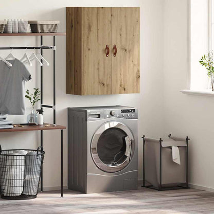 Wandschrank Artisan-Eiche 69,5 x 34 x 90 cm Holzwerkstoff