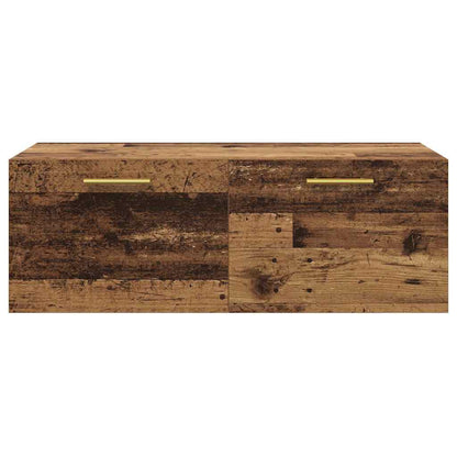 Wandschrank Altholz 100 x 36,5 x 35 cm Holzwerkstoff