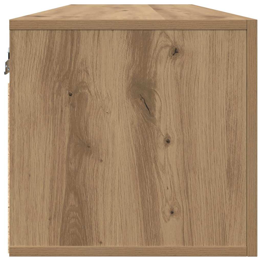 Wandschrank Artisan-Eiche 100 x 36,5 x 35 cm Holzwerkstoff