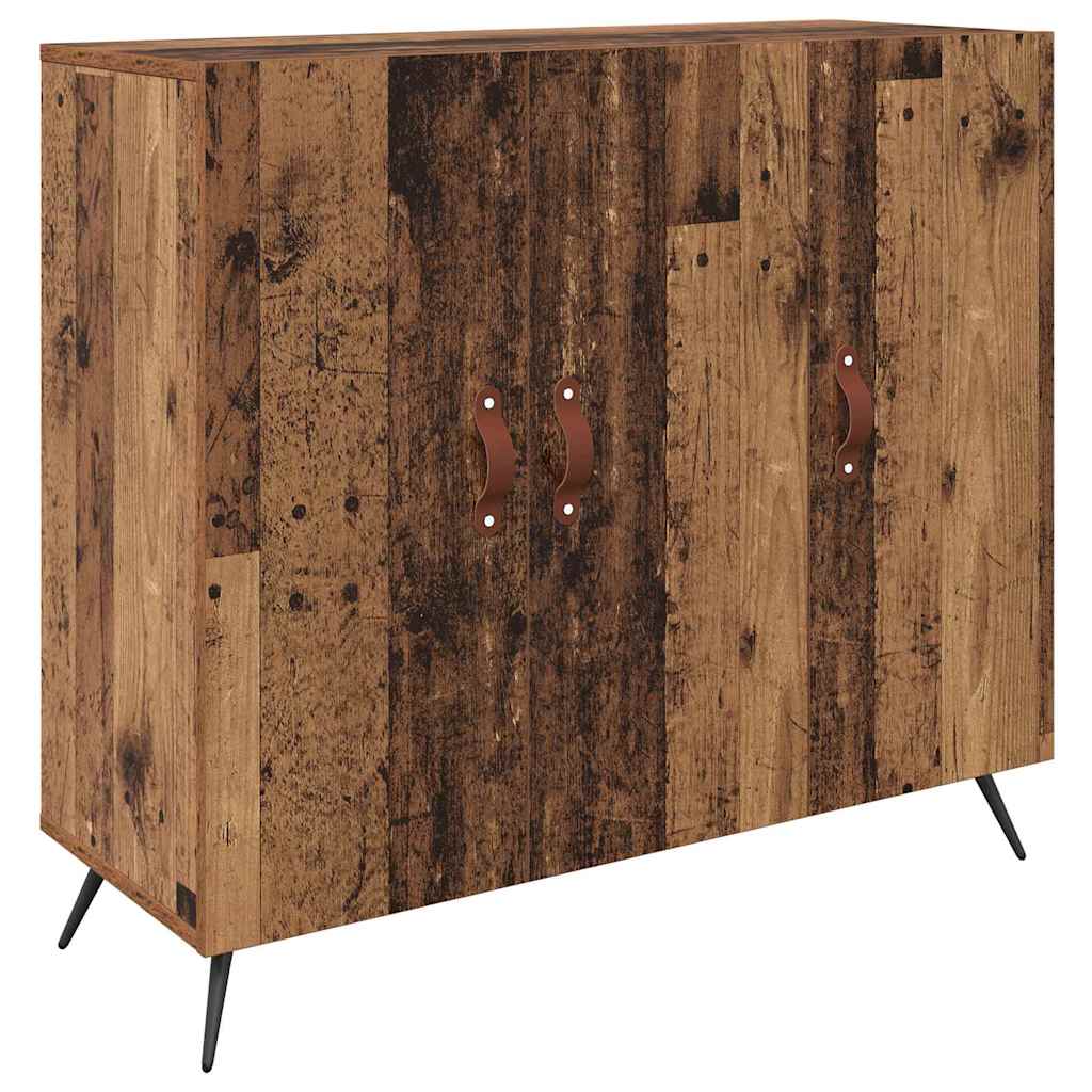 Sideboard Altholz 89,5 x 34 x 80 cm Holzwerkstoff