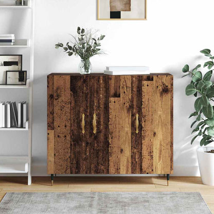 Sideboard Altholz 90 x 34 x 80 cm Holzwerkstoff