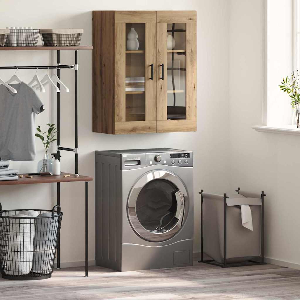 Sideboard Artisan-Eiche 69,5 x 34 x 90 cm Holzwerkstoff