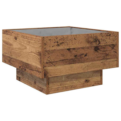 Couchtisch Altholz 50 x 50 x 30 cm Holzwerkstoff