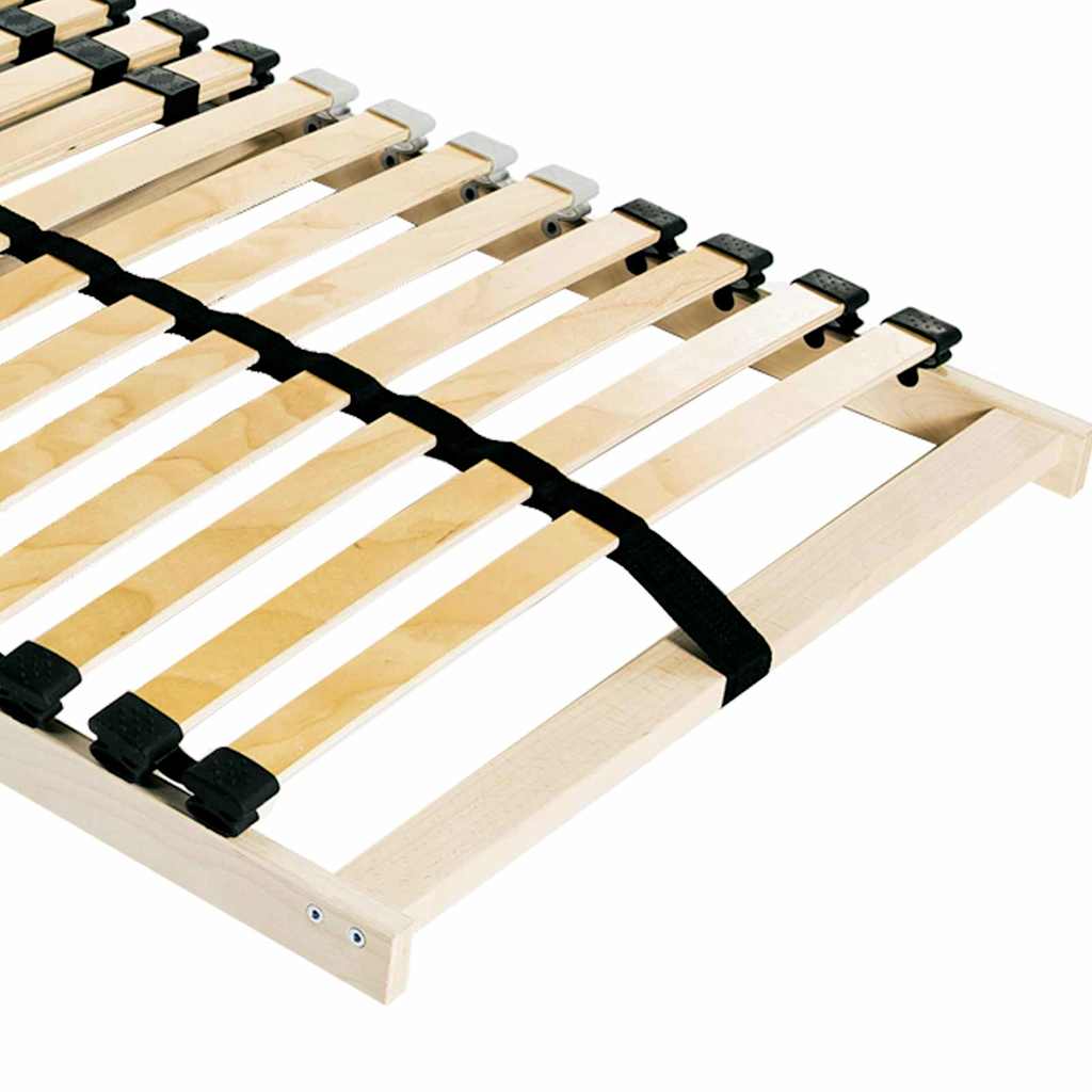 Bett-Lattenrost Braun 120 x 190 cm Massivholz Buche