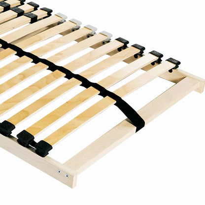 Bett-Lattenrost Braun 120 x 190 cm Massivholz Buche