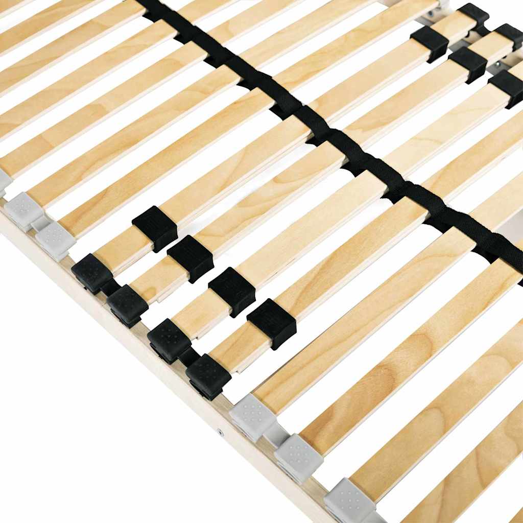 Bett-Lattenrost Braun 120 x 190 cm Massivholz Buche