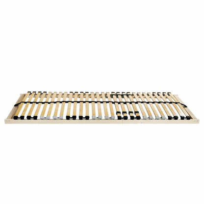 Bett-Lattenrost Braun 120 x 190 cm Massivholz Buche