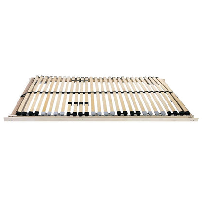 Bett-Lattenrost Braun 100 x 190 cm Massivholz Buche